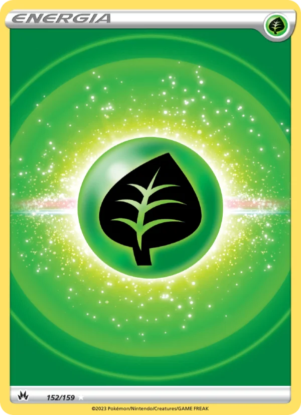 Energia Erba Zenit Regale carta Pokémon italiana